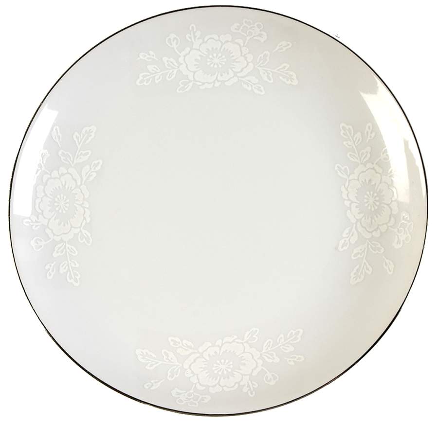 Princess Rose Salad Plate by Japan-1