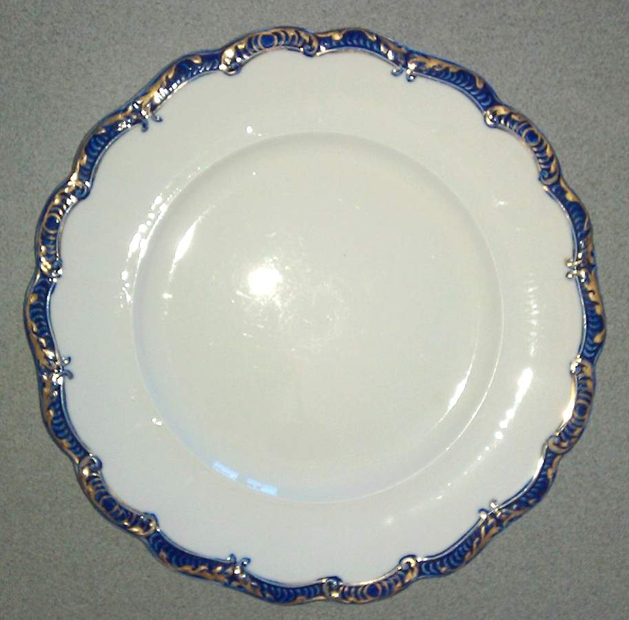 3669-1-2 Dinner Plate by Unknown Manufacturer-1