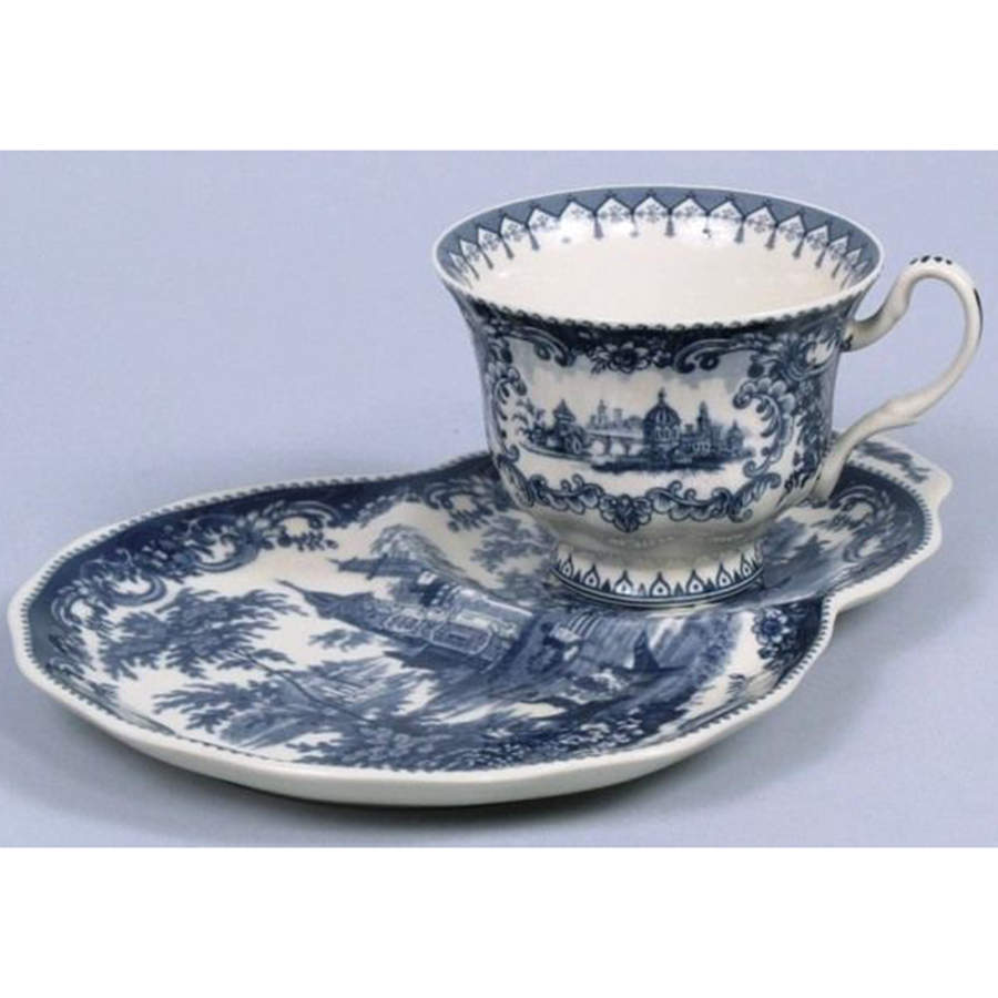 CX927 Snack Plate & Cup Set by China (Made in China)-1