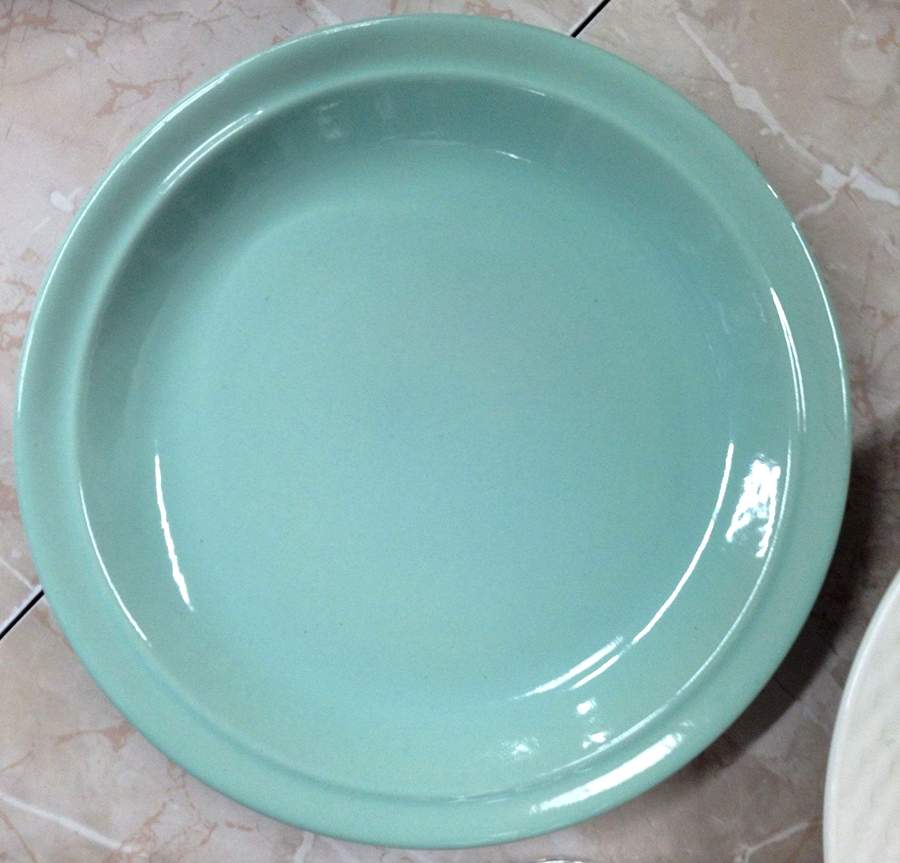 Siestaware Turquoise Salad Plate by Unknown Manufacturer-1