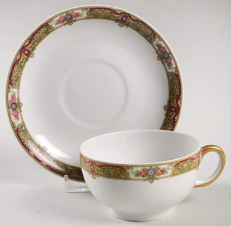 UNC251 Flat Cup & Saucer Set by Union Ceramique-1