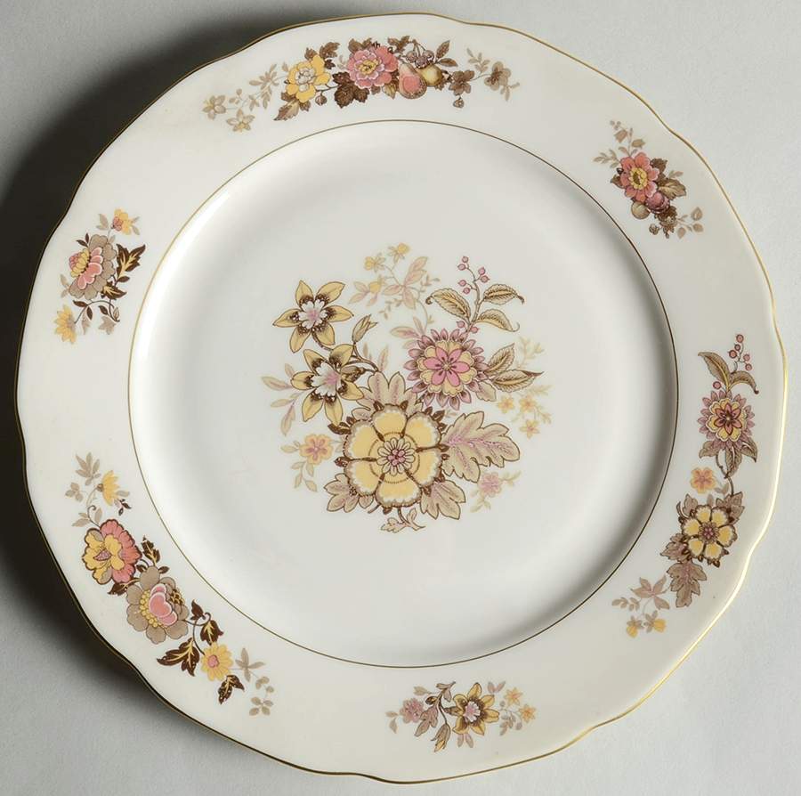 6393-7-3 Dinner Plate by Unknown Manufacturer-1