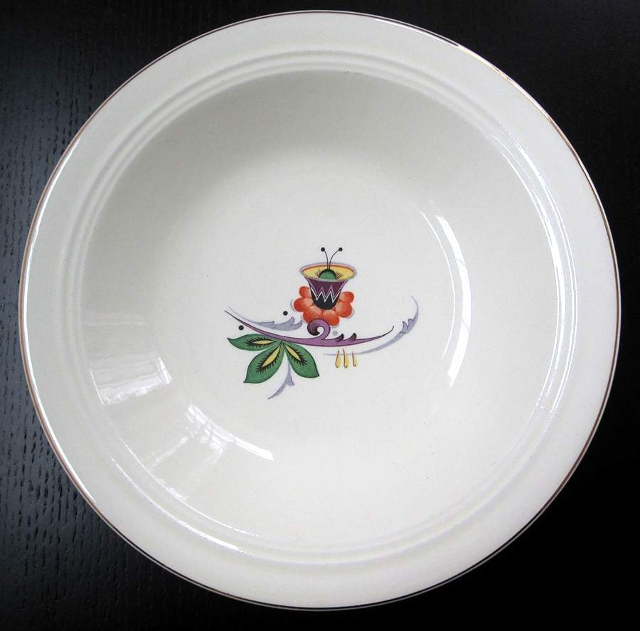 UC968 Rim Cereal Bowl by Unknown Manufacturer-1