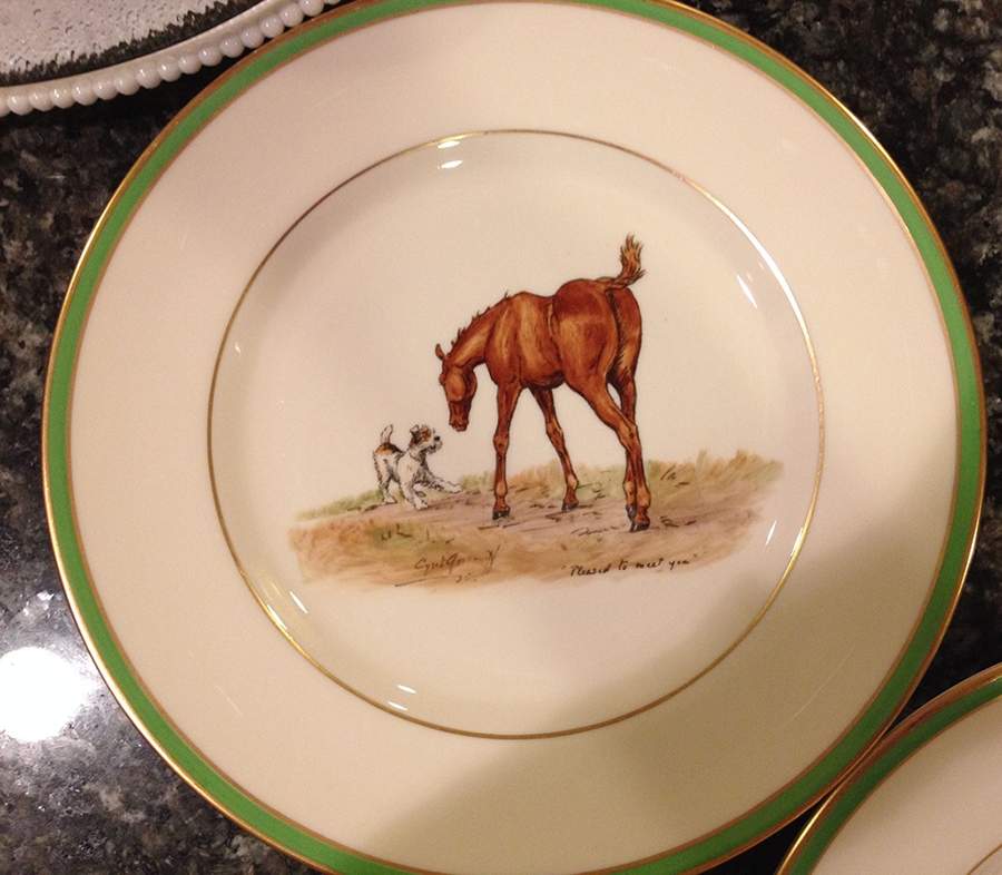 ABM5 Dinner Plate by Abercrombie & Fitch-1