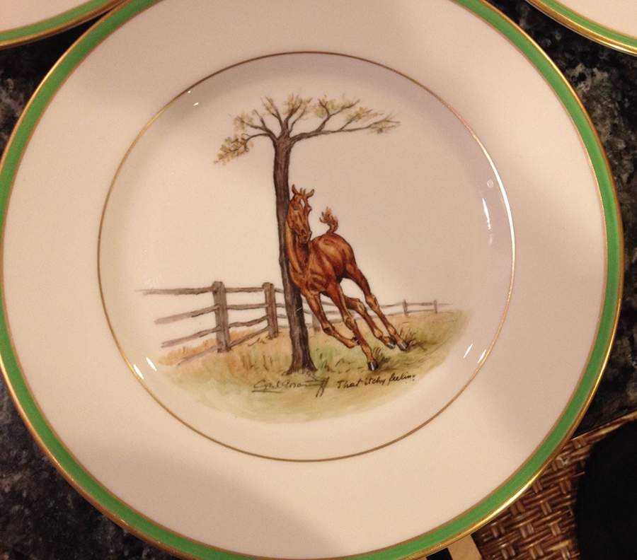 ABM5 Dinner Plate by Abercrombie & Fitch-1