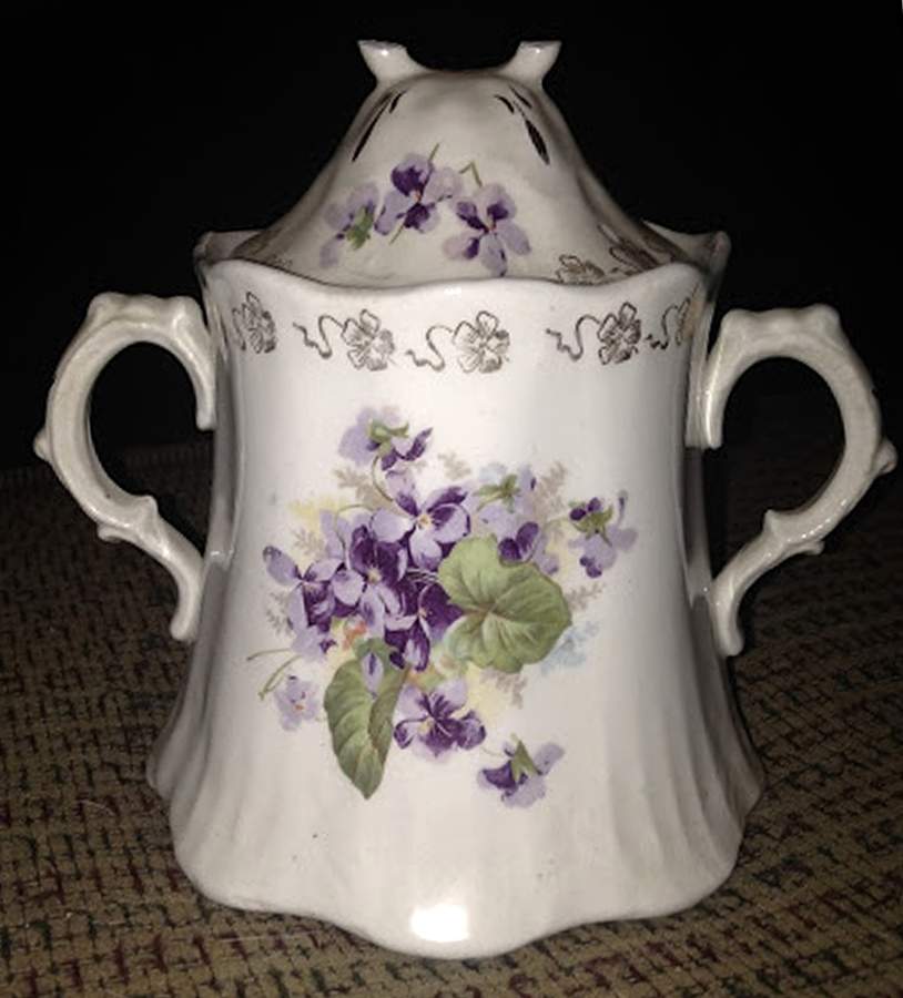 UC983 Sugar Bowl & Lid by Unknown Manufacturer-1