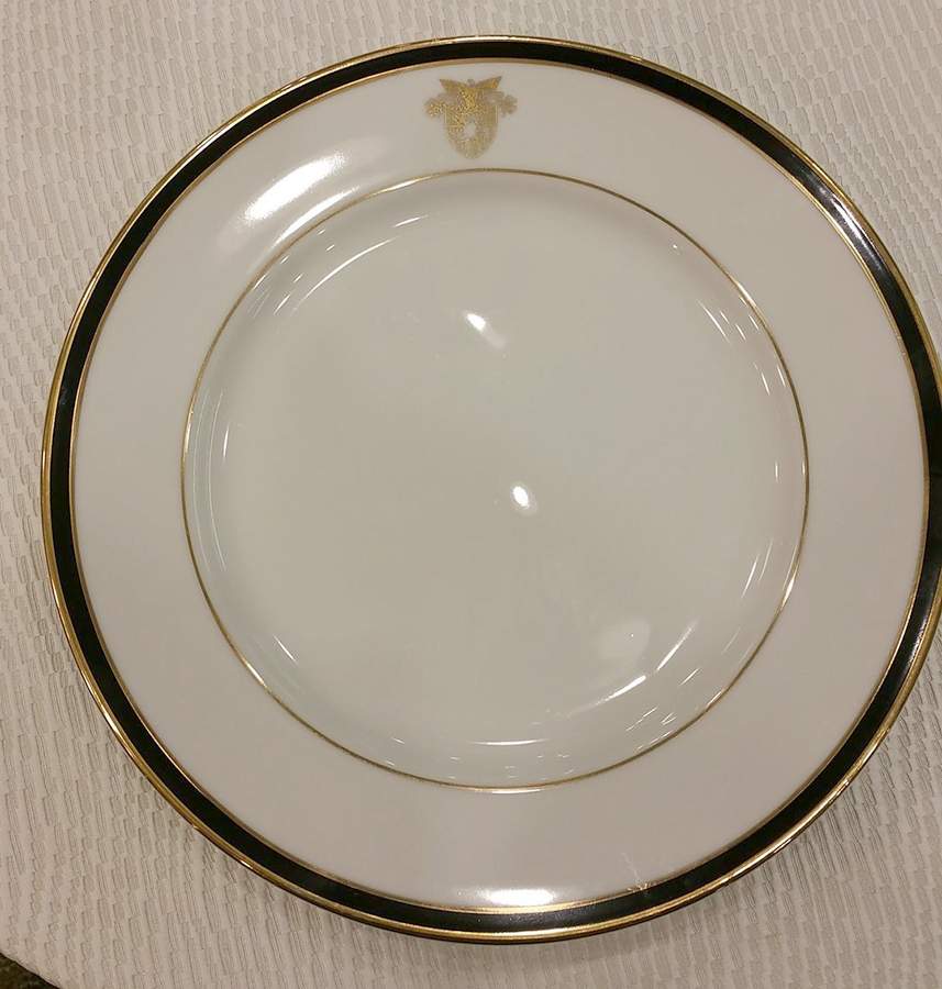 United States Military Academy Dinner Plate by Unknown Manufacturer-1