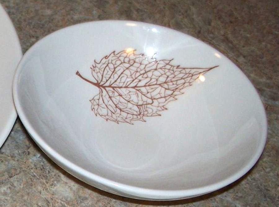 Autumn Leaf Coupe Soup Bowl by USA-1