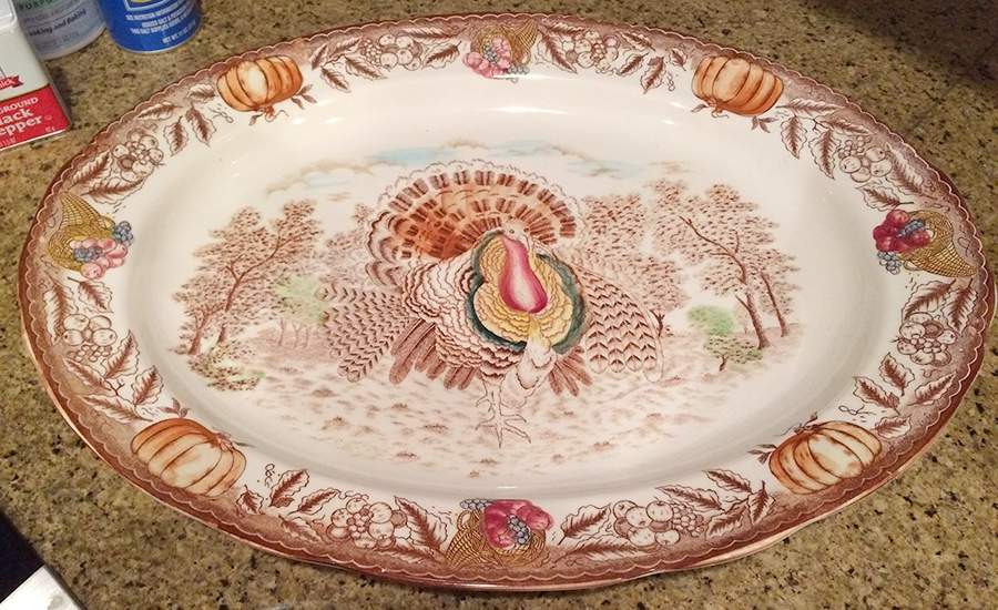 JAP335-1 16" Oval Serving Platter by Japan-1