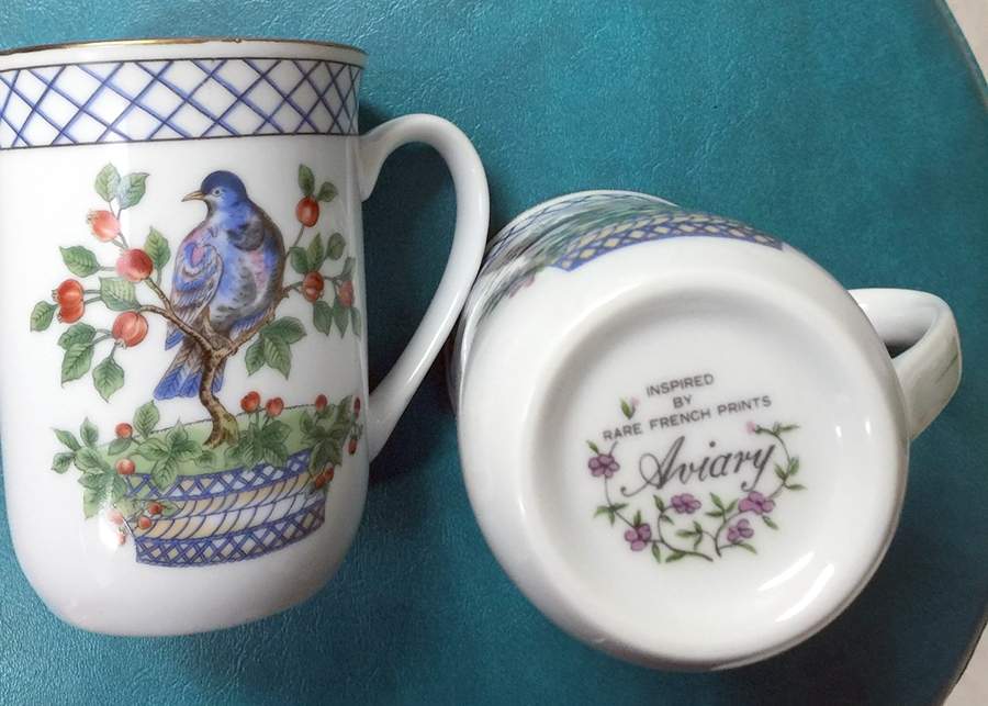 Aviary Mug by Seymour Mann-1