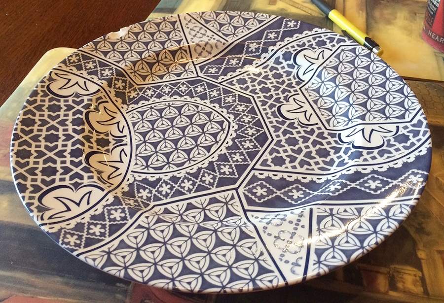 UC999 Dinner Plate by Unknown Manufacturer-1