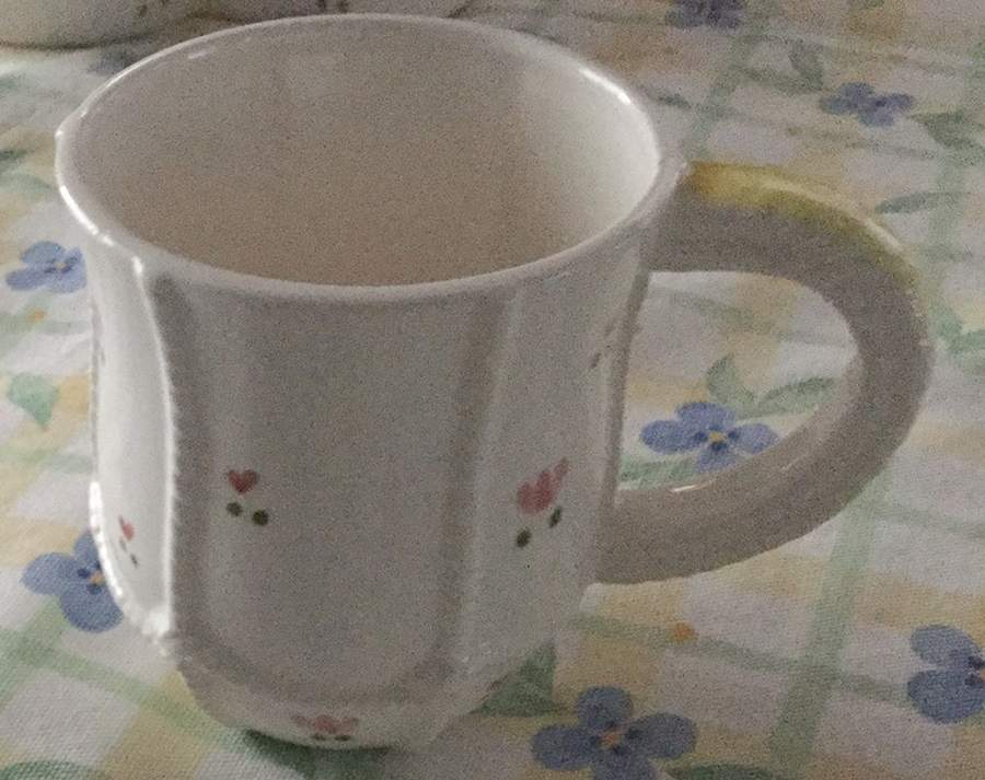 Petite Fleur Flat Cup by Unknown Manufacturer-1