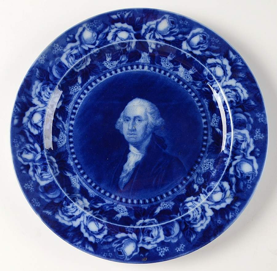 Washington Dinner Plate by England-1