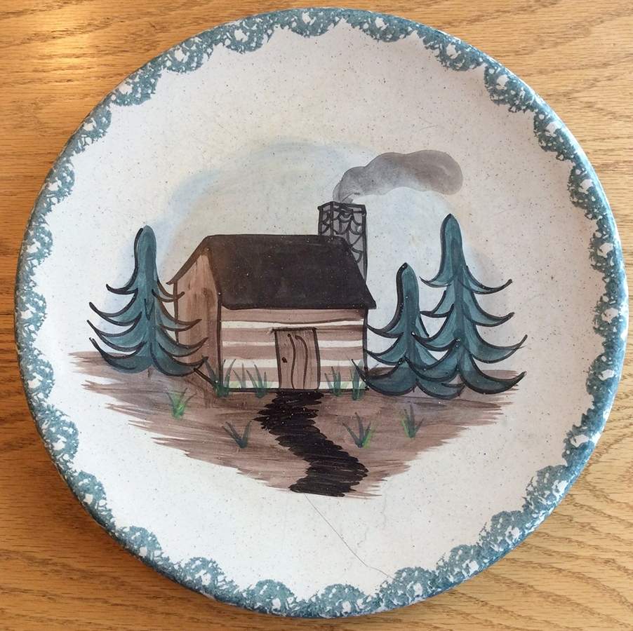 UC1001 Dinner Plate by Unknown Manufacturer-1