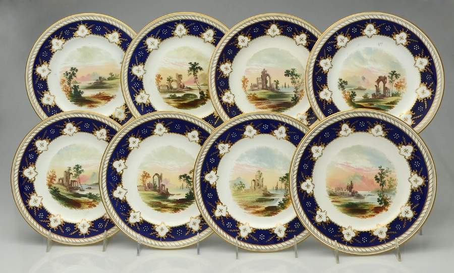 300 Luncheon Plate - Set of 8 by Unknown Manufacturer-1