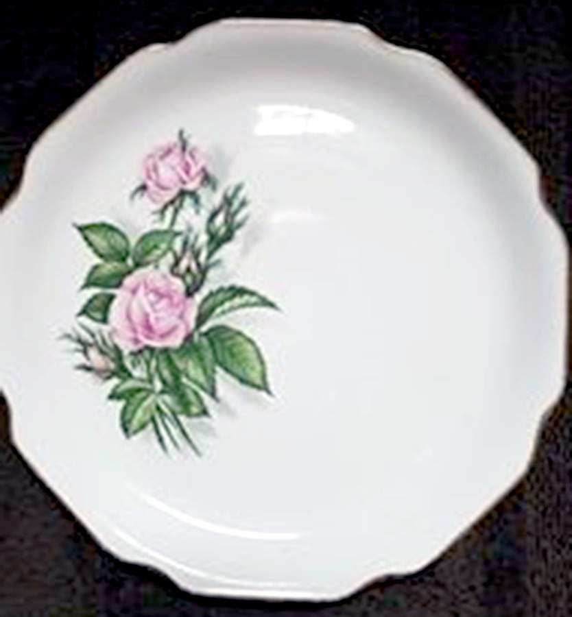 Rose Royal Dinner Plate by Mount Clemens-1