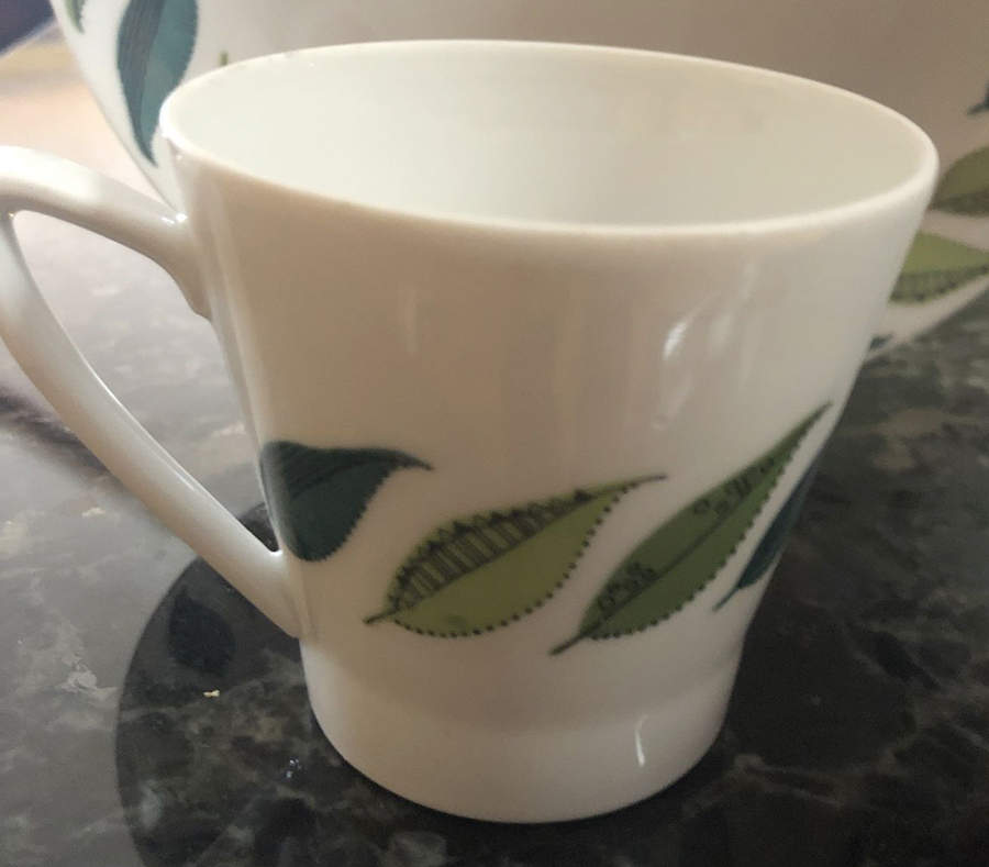 UPS14 Flat Cup by Upsala Ekeby-1