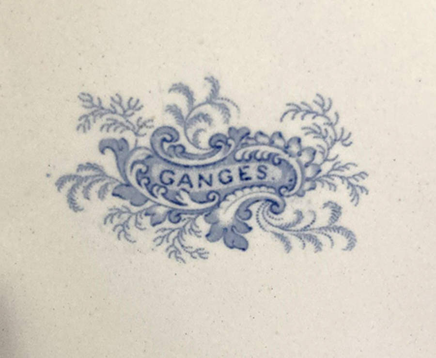 Ganges Dinner Plate by England-1