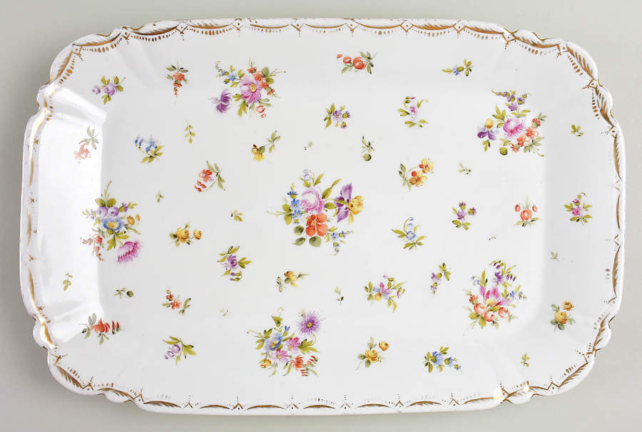 896 15" Rectangular Serving Platter by Unknown Manufacturer-1