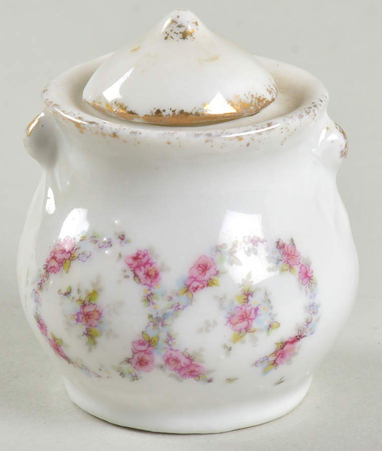 UC1021 Child's Sugar Bowl & Lid by Unknown Manufacturer-1