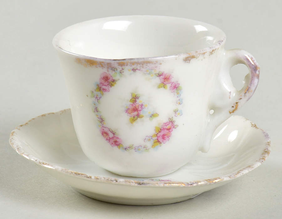 UC1021 Child's Cup & Saucer Set by Unknown Manufacturer-1
