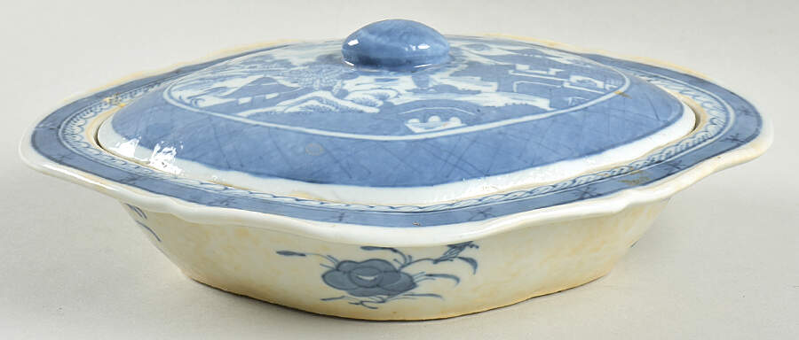 CX900 9" Oval Vegetable Bowl by China (Made in China)-1