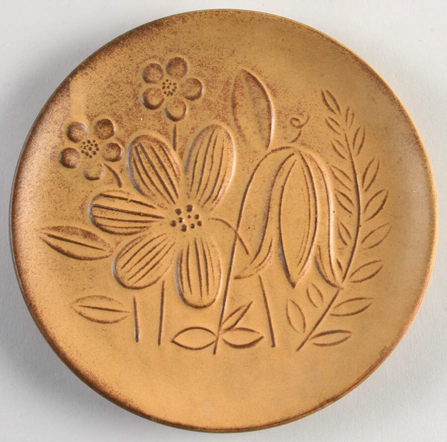 UPS15 Salad Plate by Upsala Ekeby-1