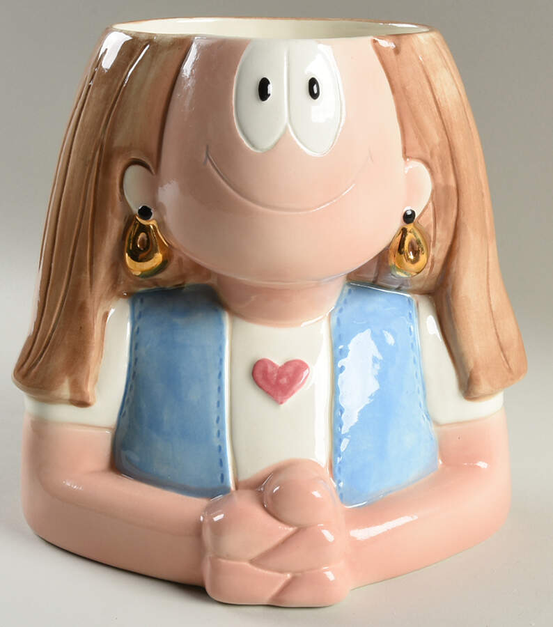 Cookie Jars Figural Cookie Jar No Lid by Unknown Manufacturer-1