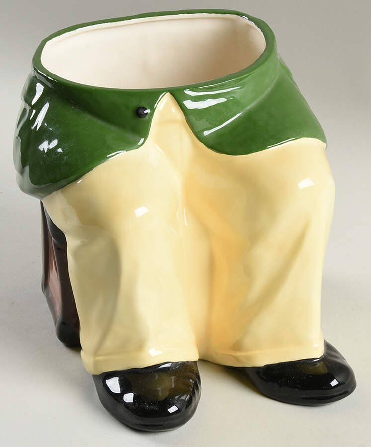 Cookie Jars Figural Cookie Jar No Lid by Unknown Manufacturer-1