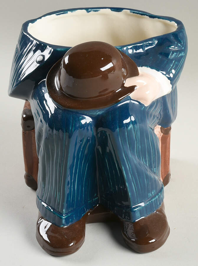 Cookie Jars Figural Cookie Jar No Lid by Unknown Manufacturer-1