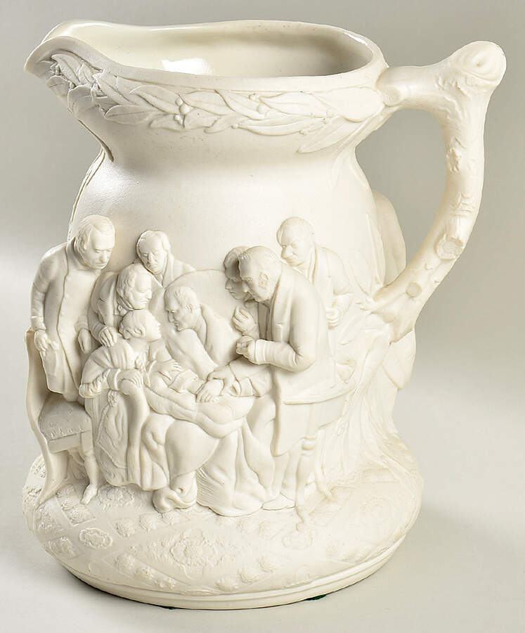 Death of Wellington 120 Oz Jug by Unknown Manufacturer-1