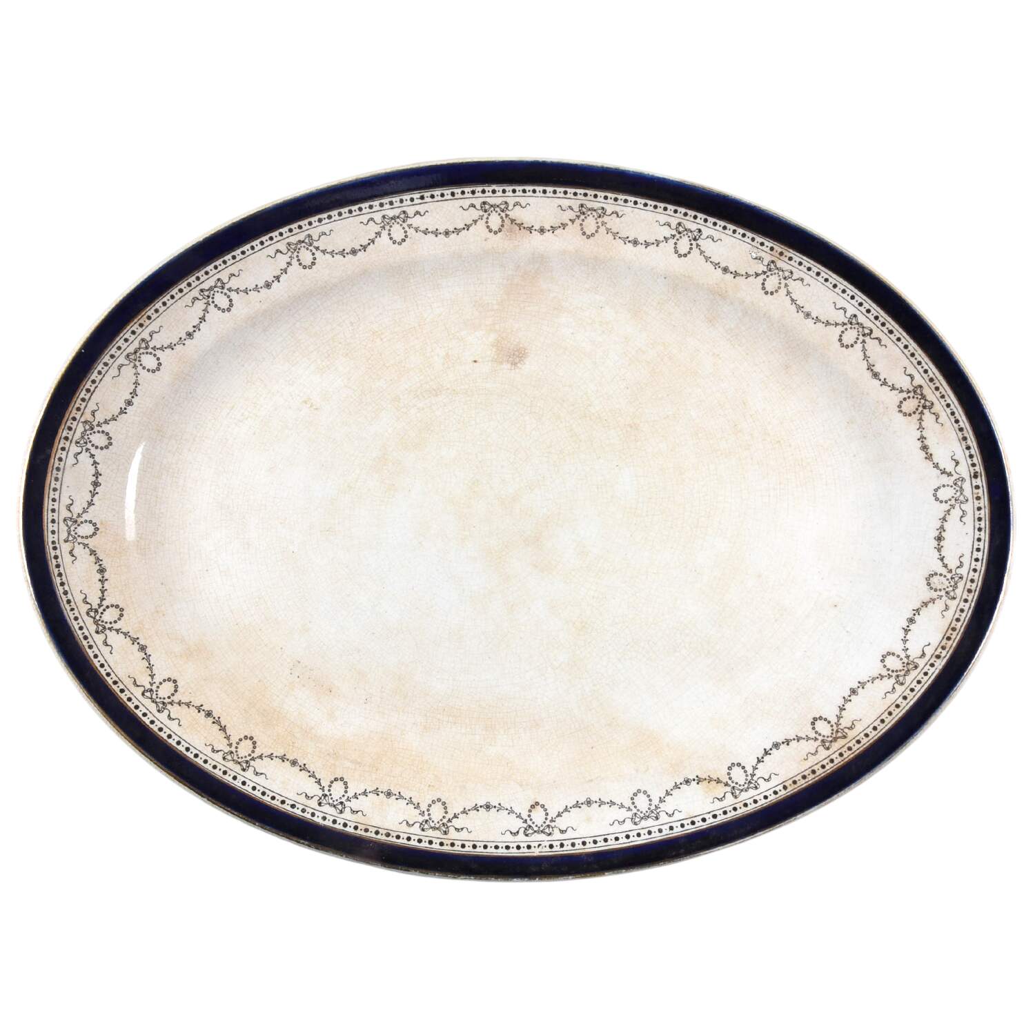 UC2 14" Oval Serving Platter by Unknown Manufacturer-1