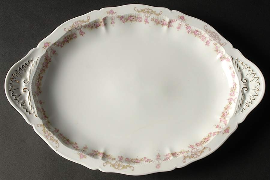 VNN2 14" Oval Serving Platter by Vienna-1