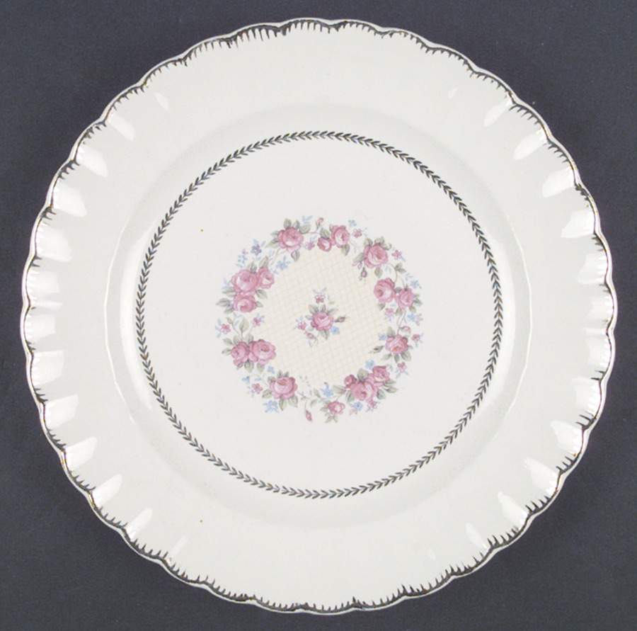 Bridal Wreath Dinner Plate by Vanity Fair-1