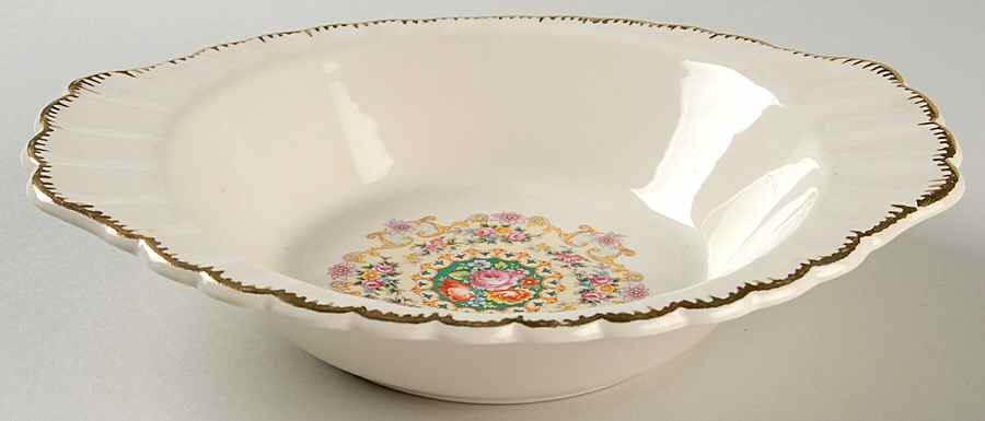 Melody 9" Oval Vegetable Bowl by Vanity Fair-1
