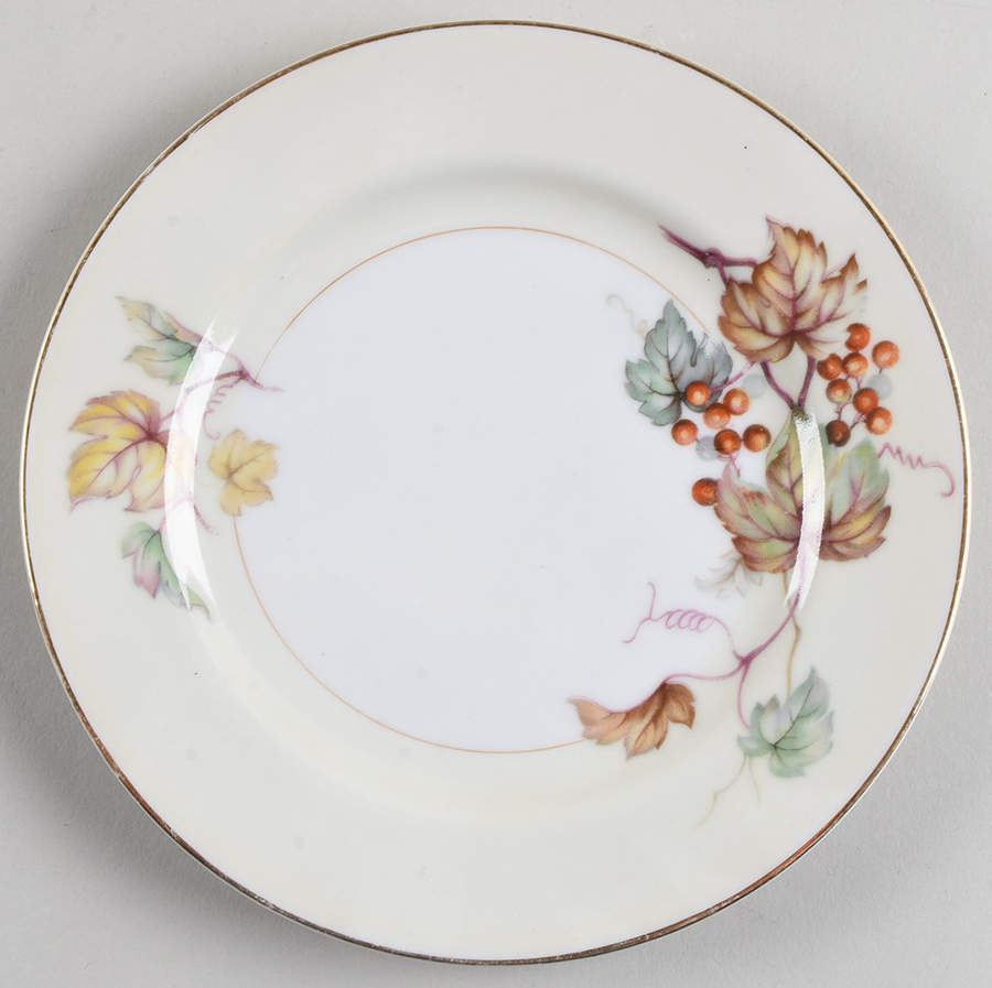 Autumn Bread & Butter Plate by Valmont-1
