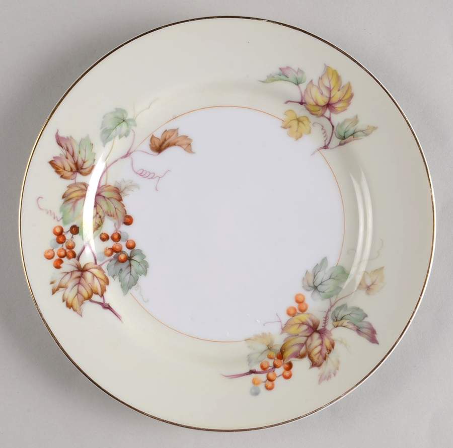Autumn Salad Plate by Valmont-1