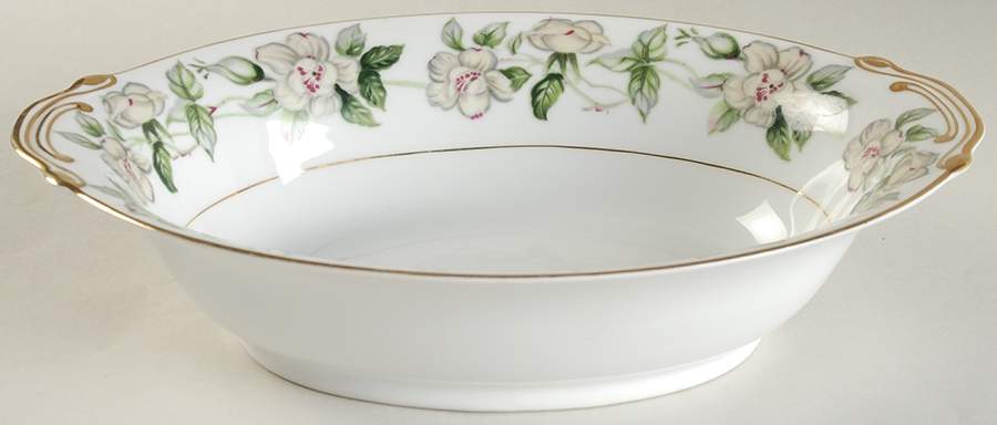Barcarole 10" Oval Vegetable Bowl by Valmont-1