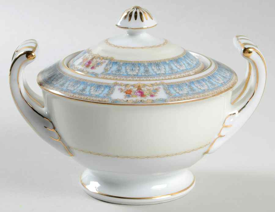 Belvedere Sugar Bowl & Lid by Valmont-1
