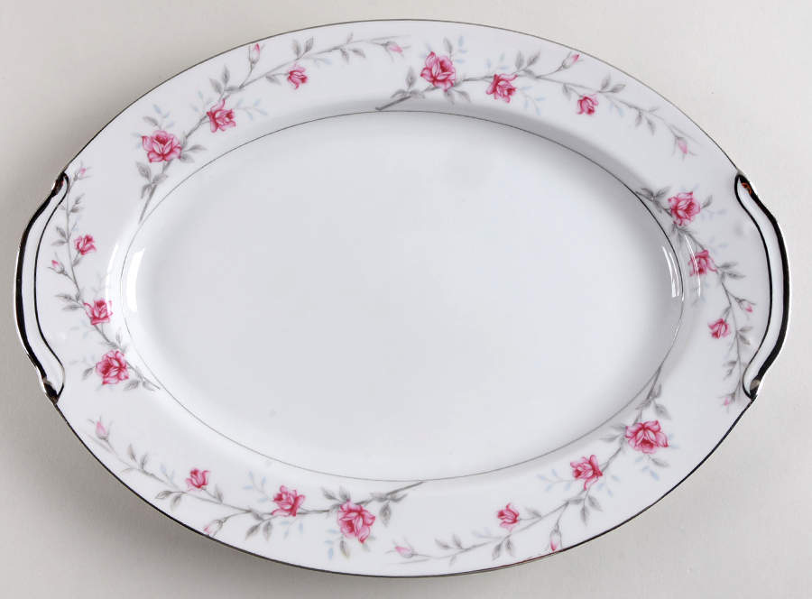Debonaire 12" Oval Serving Platter by Valmont-1