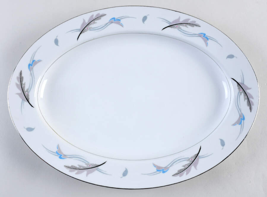 Laguna 14" Oval Serving Platter by Valmont-1