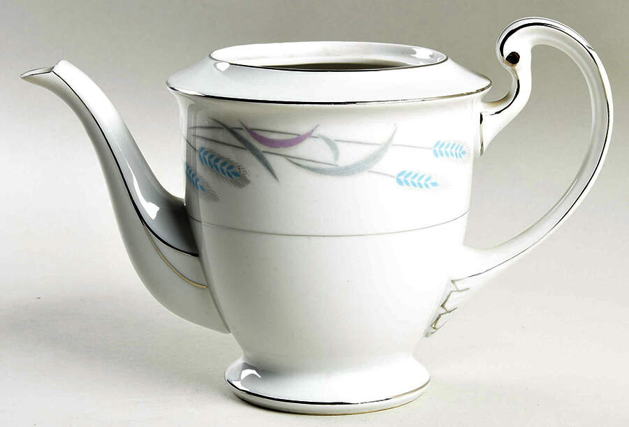 Royal Wheat Teapot No Lid by Valmont-1