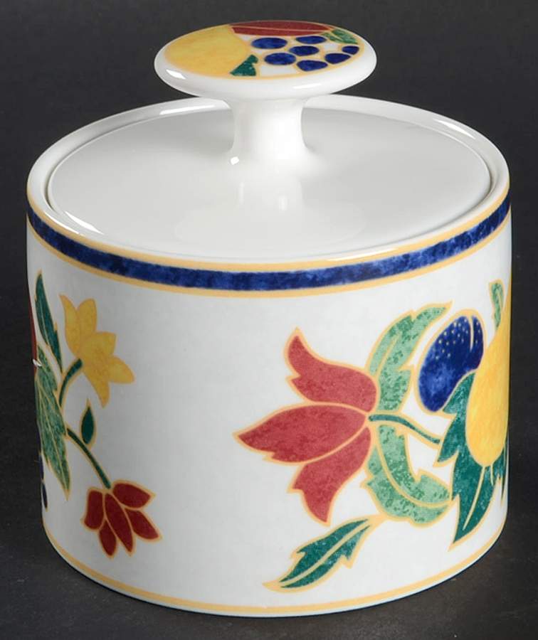 Capri Sugar Bowl & Lid by Victoria & Beale-1