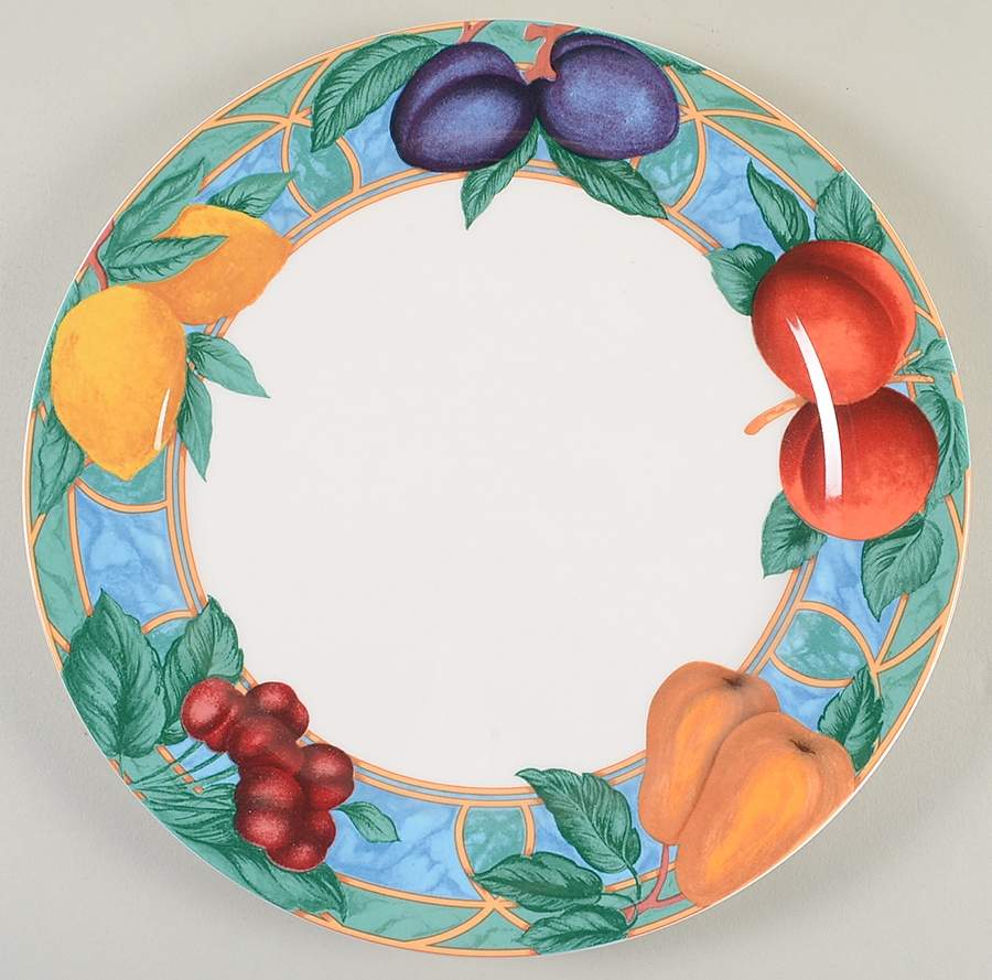 Forbidden Fruit 12" Chop Plate (Round Platter) by Victoria & Beale-1
