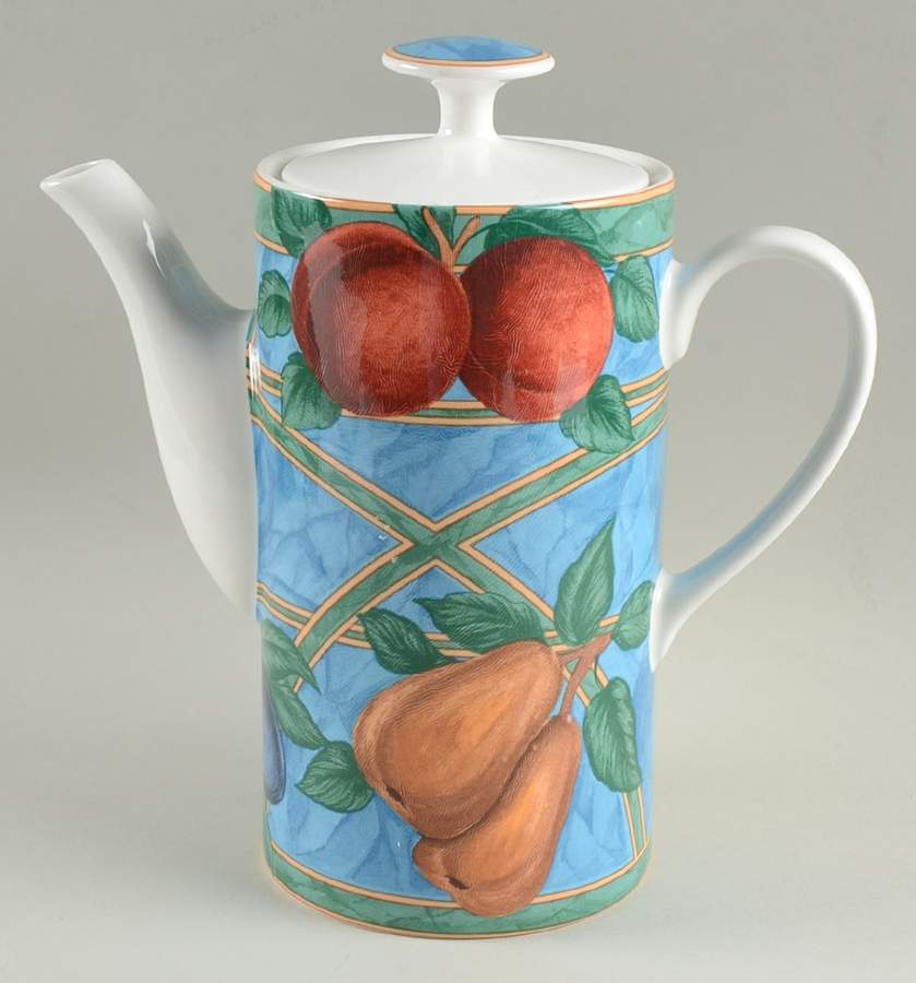 Forbidden Fruit Coffee Pot & Lid by Victoria & Beale-1