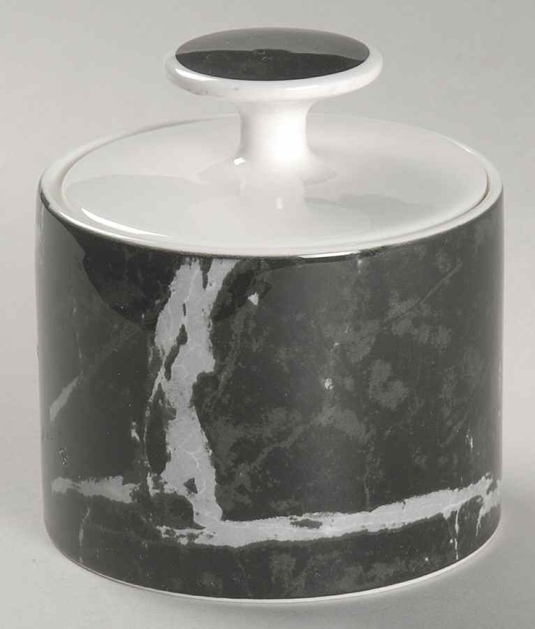 Midnight Sugar Bowl & Lid by Victoria & Beale-1