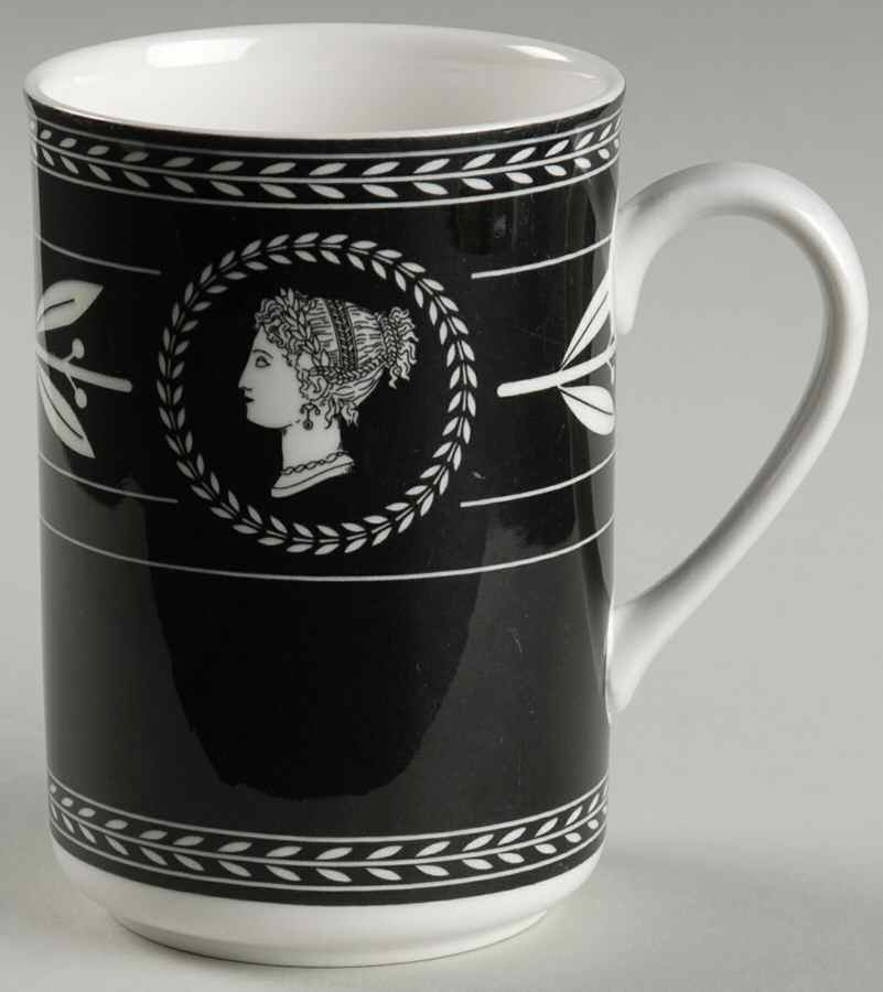 Olympia Black Mug by Victoria & Beale-1