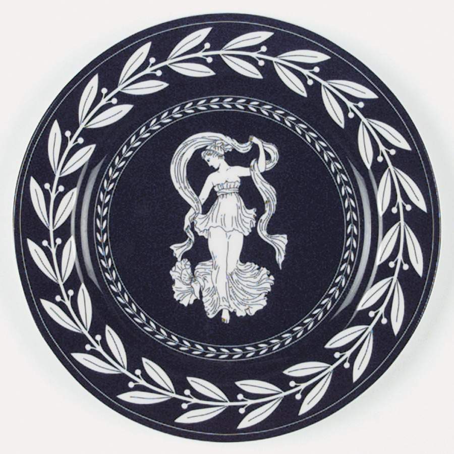 Olympia Black Salad Plate by Victoria & Beale-1