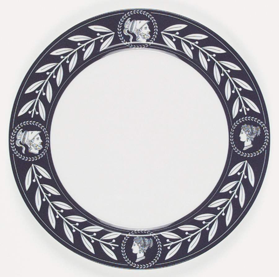 Olympia Black Dinner Plate by Victoria & Beale-1