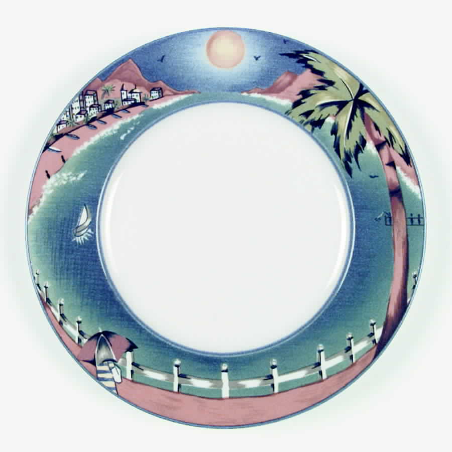 Riviera Salad Plate by Victoria & Beale-1